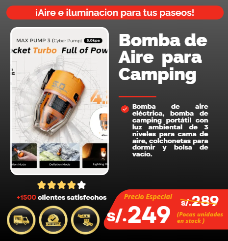 TURBINA PARA CAMPING